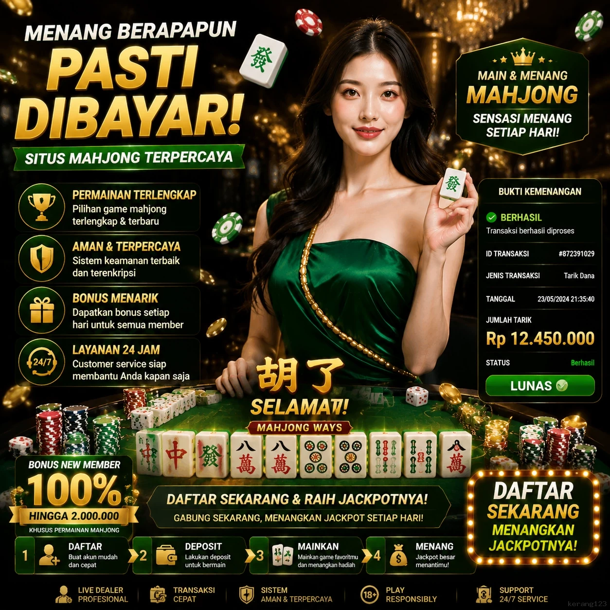 Unduh kerang123 APK Versi 4.8.1 untuk Perangkat Android